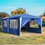 High Quality 3 x 6 m Gazebo Party Tent UV Marquee Protection Tent with 6 Side Panels and Waterproof Tent Image 2