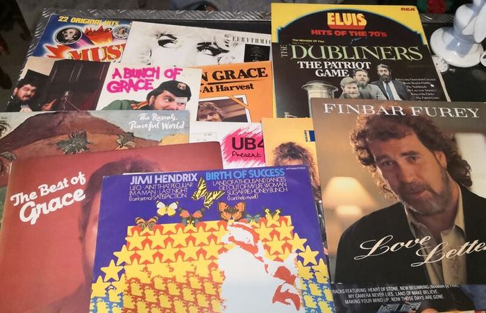 12 large LP bundle