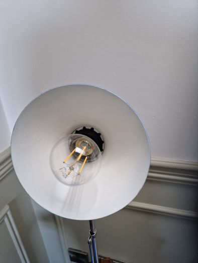 Vintage French Aluminor lamp 1970/80s