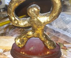 A Beautiful Large Antique Bronze or Brass Sculpture
