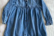 Next denim dress 12-18 months