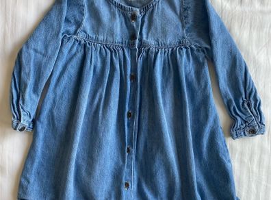 Next denim dress 12-18 months