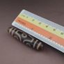 Antique 6 Eyes Himalayan Tibetan Agate Dzi Bead Amulet Image 10