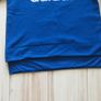 Ladies Blue and grey ADDIDAS sports top  hoodie size small/8 to 10 Image 3