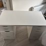 White desk with Alex drawers Image 3