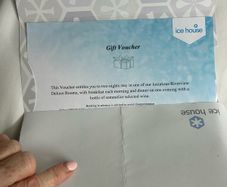 hotel voucher ice house mayo