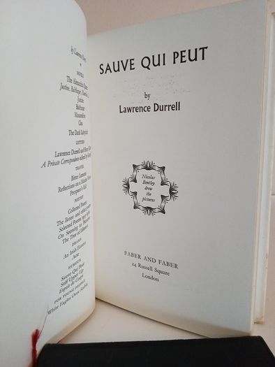 Sauve Qui Peut by Lawrence Durrell (RB469)