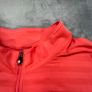 FootJoy Mens 1\4 Zip Golf Top -Salmon Pink Stripes - Athletic Fit - Stretch - 2XL Image 2