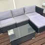Rattan Garden Sofa Image 2