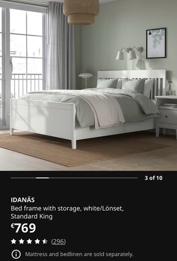 Ikea IDANAS Bed Frame