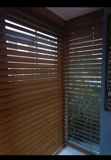 Wooden blinds
