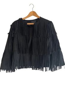 Fringed jacket River Island