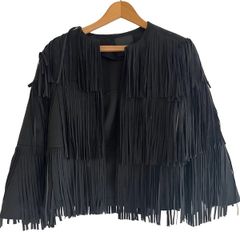 Fringed jacket River Island