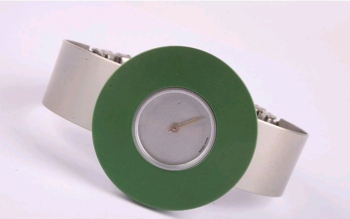 Pierre Junod Vignelli Halo Watch Interchangable Rings x3