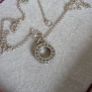 Pandora logo pave circle necklace size ajustable Image 4