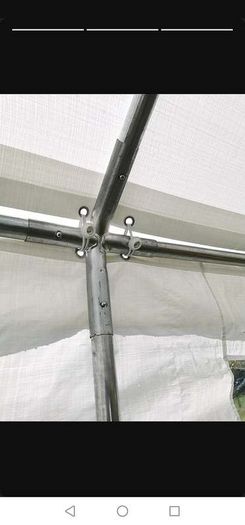 Gazebo Marquee 6 X 4 M, 100% Waterproof, With 4 Side Walls