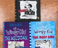 Diary Of A Wimpy Kid, Books 10,13&15 by Jeff Kinney