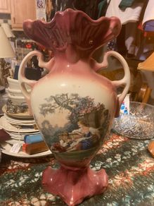 large antique vase