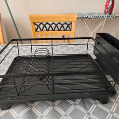 Dish Drainer Rack with Drip Tray