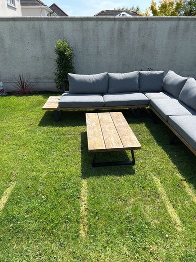 garden corner sofa
