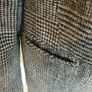 Ladies grey black checked coat uk 8-10 Image 3