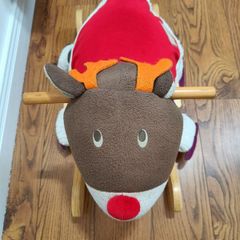 Cute Reindeer Rocking Toy in Excellent Condition