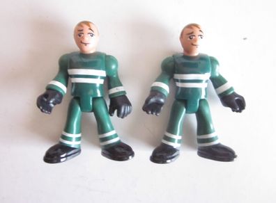 Two Fisher -Price Imaginext Paramedic Toy Figures