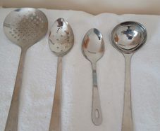 4 piece stainless steel set .Professional .Chef. Cook.