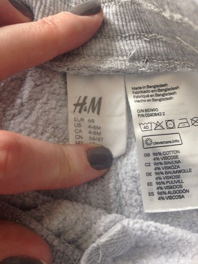 Boys tracksuit bottoms from H&M
