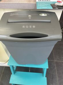 home shredder + oiled sheets