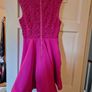 2 x Starla Boutique Mini Fuschia Dress (Size 8 and 10) Image 2