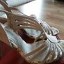 Ladies Cream shoes Marco Tozzi NEW Size 36 Image 2