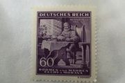 1944 WW2 German stamp