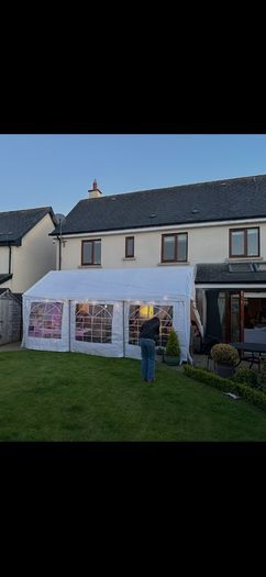 Commercial Party Tent Marquee 6x4m