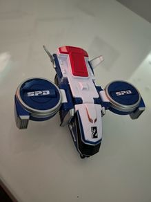 Bandai 2004: Power Rangers SPD Blue Delta Morphin Power Ranger