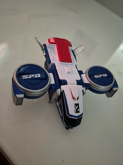 Bandai 2004: Power Rangers SPD Blue Delta Morphin Power Ranger