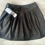 Edun Leather Mini Skirt Size 4/27 New With Tags Image 2