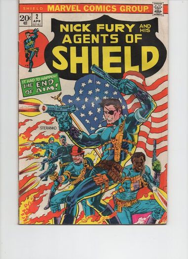 Shield #2 Jack Kirby 1972 Marvel Bronze Age Comic