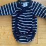 Polarn O Pyret baby premature bodysuit kimono style Image 4