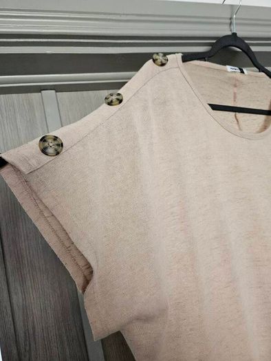 light beige top