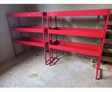 Van shelving, tool organiser