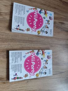 Wii Party Thick Manual Booklet