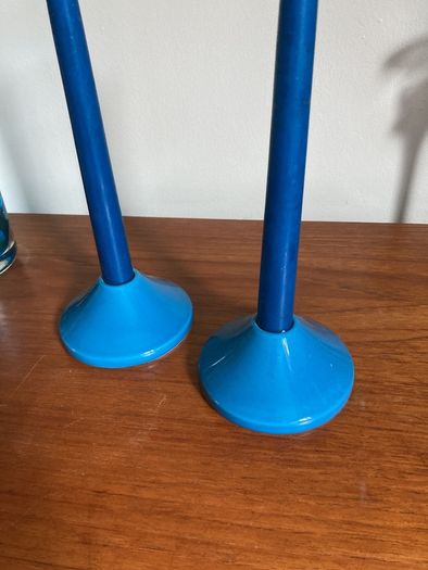 Cath Kidston Blue Candleholders- 2 for the price of 1