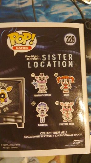 Lolbit Funko Pop 2017 Fall convention exclusive