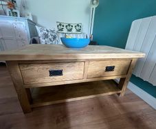 A Coffee table and console Matching SET