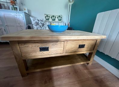 coffee table oak