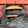 Vintage Leather Motorcycle Biker Jacket Image 3