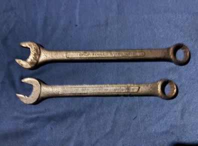 Vintage combination spanners