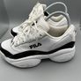 Fila Provenance Black White Chunky Platform Trainers Size UK 4 Image 10