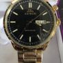 Brand new in the box gold plated Astron Hybrid watch Image 2